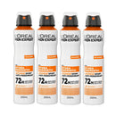 4x LOreal Men Expert Hydra Energetic Extreme Sport Anti Perspirant 250ml
