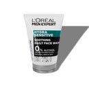 6x L'Oreal Paris Men Expert Hydra Sensitive Soothing Face Wash For Men 100ml