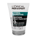 12x L'Oreal Paris Men Expert Hydra Sensitive Soothing Face Wash For Men 100ml