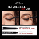 12x L'Oreal Paris Infallible Grip 36H Gel Automatic Eye Liner Brown Denim