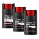 3x L'Oreal Paris Men Expert Pure Carbon Moisturiser 50ml