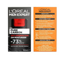 3x L'Oreal Paris Men Expert Pure Carbon Moisturiser 50ml