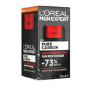 3x L'Oreal Paris Men Expert Pure Carbon Moisturiser 50ml
