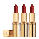 3x L'Oréal Paris Color Riche Satin Lipstick 124 S'il Vous Plait