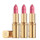 3x L'Oreal Paris Color Riche Satin Lipstick 268 Rose Grenat