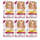 6x L'Oreal Paris Excellence Creme Hair Colour 8.13 Pearl Beige