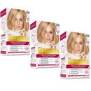 3x L'Oreal Paris Excellence Creme Hair Colour 8.13 Pearl Beige