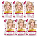 6x L'Oreal Paris Excellence Creme Hair Colour 9.1 Light Ash Blonde