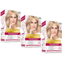 3x L'Oreal Paris Excellence Creme Hair Colour 9.1 Light Ash Blonde
