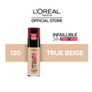 12x L'Oreal Paris Infallible Liquid Foundation 30ml 130 Cool Rose