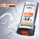 3x L'Oreal Men Expert Hydra Energetic Extreme Sport Shower Gel 400ml