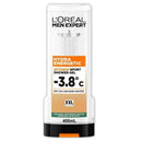 3x L'Oreal Men Expert Hydra Energetic Extreme Sport Shower Gel 400ml