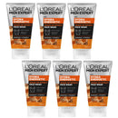 6x L'Oreal Men Expert Hydra Energetic Wake-Up Effect Face Wash 100ml