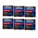 6x L'Oreal Paris Men Expert Power Age Recharging Night Gel 50ml