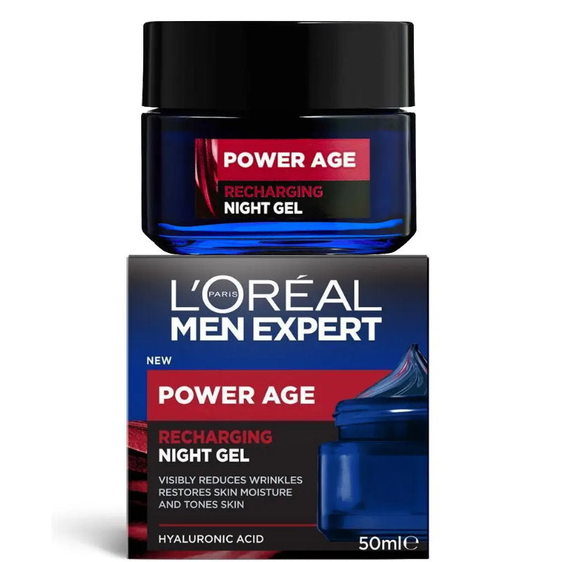 L'Oreal Paris Men Expert Power Age Recharging Night Gel 50ml