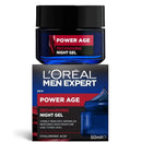 3x L'Oreal Paris Men Expert Power Age Recharging Night Gel 50ml