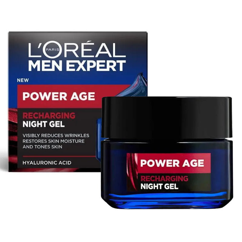 L'Oreal Paris Men Expert Power Age Recharging Night Gel 50ml
