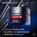 6x L'Oreal Paris Men Expert Power Age Recharging Night Gel 50ml