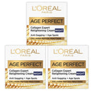 3x L'Oreal Paris Age Perfect Collagen Expert Tightening Night Cream 50mL