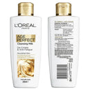 3x L'Oreal Paris Age Perfect Cleansing Milk 200ml