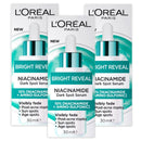 3x L'Oreal Paris Revitalift Bright Reveal Serum 30ml