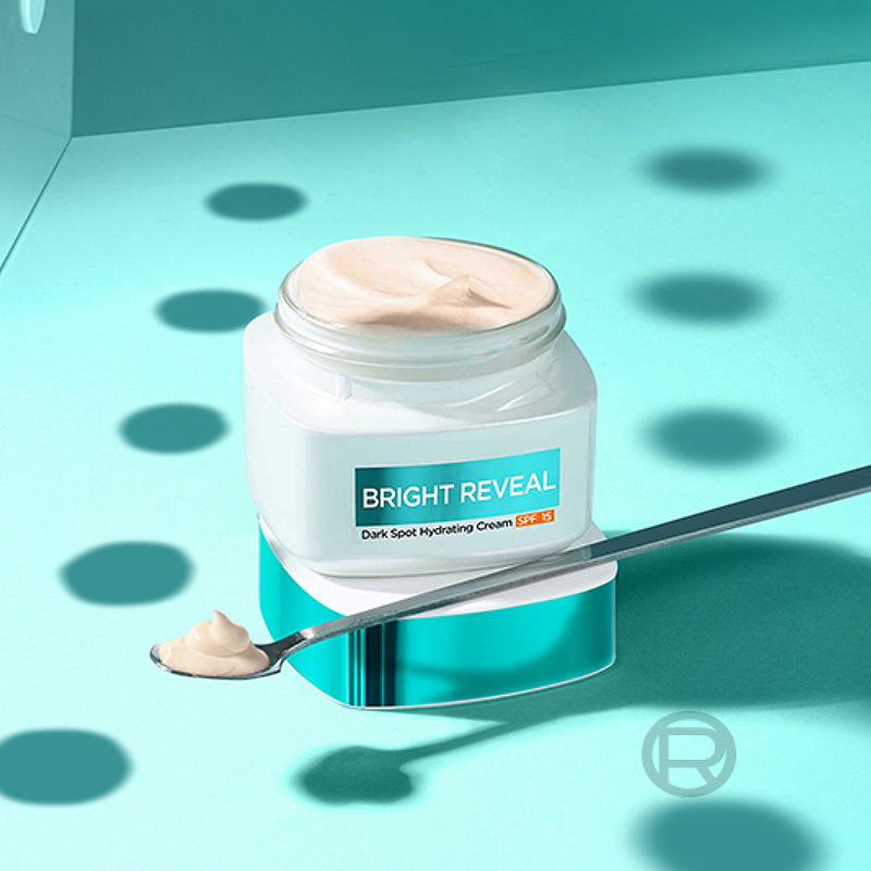 36x L'Oreal Paris Bright Reveal Dark Spot Hydrating Cream Moisturiser SPF15 50ml