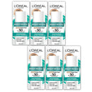 6x L'Oreal Paris Bright Reveal Tinted Fluid Light 50ml