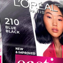 12x L'Oreal Paris Casting Creme Gloss Semi-Permanent Hair Colour 210 Blue Black