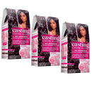3x L'Oreal Paris Casting Creme Gloss Semi-Permanent Hair Colour 316 Plum