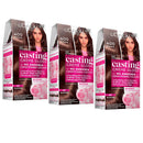 3x L'Oreal Paris Casting Creme Gloss Semi-Permanent Hair Colour 400 Brown