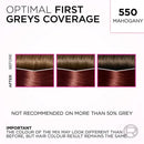 3x L'Oreal Paris Casting Creme Gloss Semi-Permanent Hair Colour 550 Mahogany