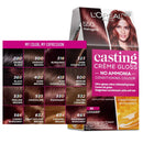 12x L'Oreal Paris Casting Creme Gloss Semi-Permanent Hair Colour 550 Mahogany