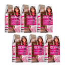 6x L'Oreal Paris Casting Creme Gloss Semi-Permanent Hair Colour 600 Light Brown