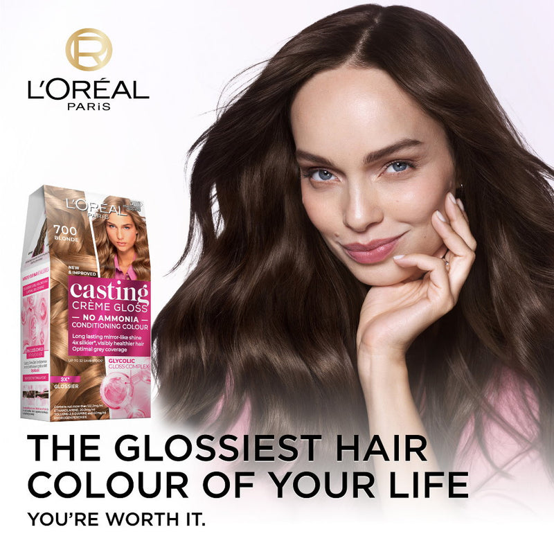 L'Oreal Paris Casting Creme Gloss Semi-Permanent Hair Colour 700 Dark Blonde