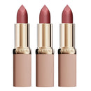 3x L'Oreal Paris Color Riche Blurred Matte in Balm Lipstick 601 Worth It
