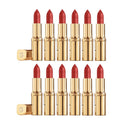 12x L'Oreal Paris Color Riche Classic Satin Lipstick 1980 L Ambre