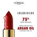 3x L'Oreal Paris Color Riche Classic Satin Lipstick 345 Cristal Cerise