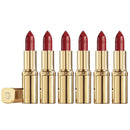 6x L'Oreal Paris Color Riche Classic Satin Lipstick 345 Cristal Cerise