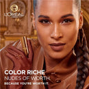 3x L'Oreal Paris Color Riche Classic Satin Lipstick 505 Resilient