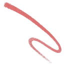 L'Oreal Paris Color Riche Couture Lip Liner 114 Confidentielle A textured cosmetic swatch of a shimmering coral pink glitter liner or lip product, shown as a diagonal swipe on a solid white background.