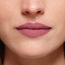 Close-up of a woman's lips wearing a pink lipstick L'Oreal Paris Color Riche Intense Volume Matte Lipstick 482 Le Mauve Indomptable