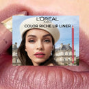3pk L'Oreal Paris Color Riche Le Lip Crayon Lip Liner 302 Bois De Rose