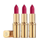 3x L'Oreal Paris Color Riche Classic Satin Lipstick 2010 La prune
