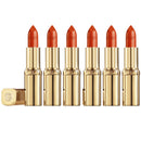 6x L'Oreal Paris Color Riche Classic Satin Lipstick 163 Orange Magique