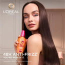 12x L'Oreal Paris Elvive Dream Lengths Frizz Killer Serum 100mL