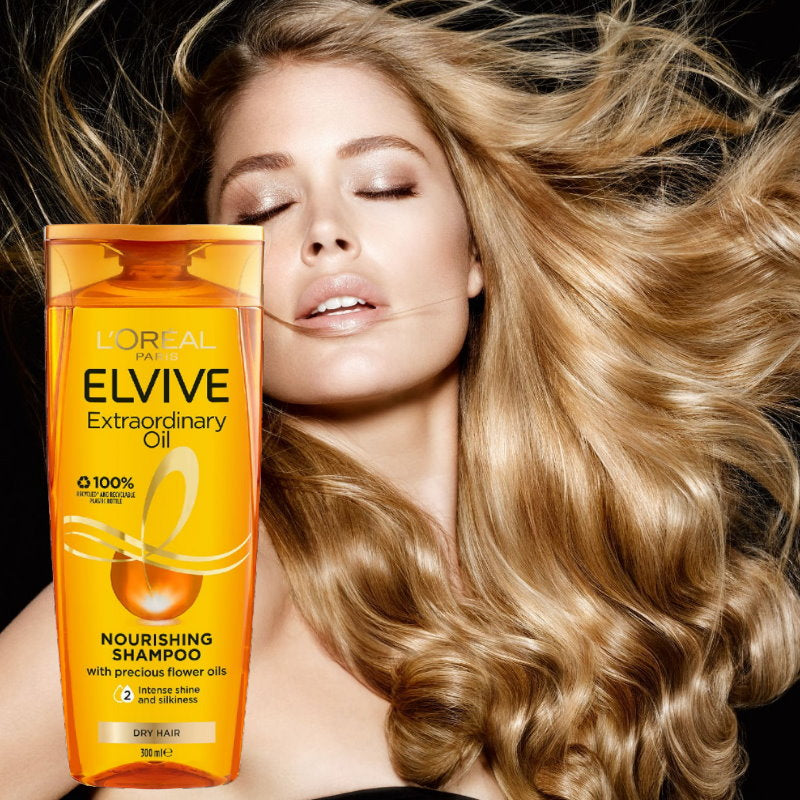 36pk L’Oreal Paris Elvive Extraordinary Oil Nourishing Shampoo 300mL