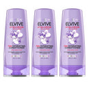 3x L'Oreal Paris Elvive Hyaluron Plump Hydrating Conditioner 700ml