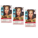 3pk L'Oreal Paris Excellence Creme Hair Colour 4 Dark Brown