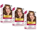 3x L'Oreal Paris Excellence Creme Hair Colour 6 Light Brown