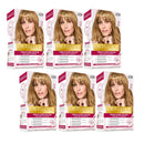 6x L'Oreal Paris Excellence Creme Hair Colour 7.3 Dark Golden Brown